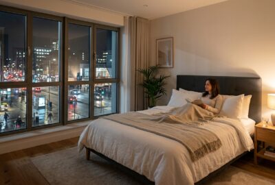 Schallschutzfenster im Schlafzimmer – ruhiger Wohnraum trotz belebter Straße